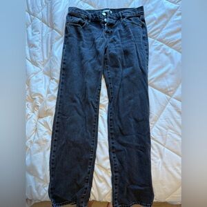 PacSun low rise black/dark gray jeans